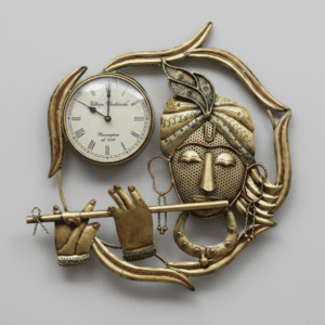 Krishna Flute Designer Wall Clock