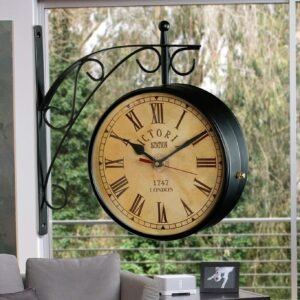 Vintage Clock Black