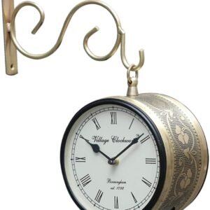 Vintage Railway Clock Copper